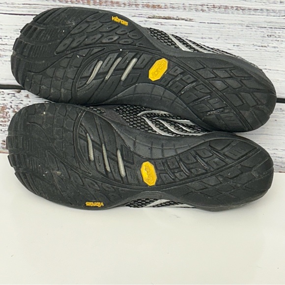 Merrell Barefoot Pace Glove Women's Black Hiking Outdoor Vibram Shoes US 6 - Picture 4 of 5